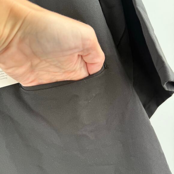 Mandala Scrubs SZ 2XL One Pocket Top NWT Blk Medical Short Sleeve Dental Doctor - Picture 7 of 10